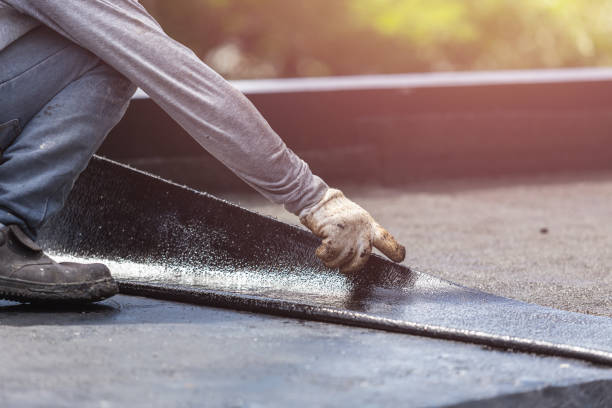 Professional Emergency Waterproofing technician working in Warsaw, VA